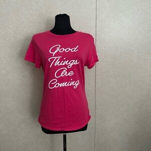 Ana Cabana Pink Tshirt 1X